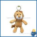 10cm lion style sofy toy promotion keychain